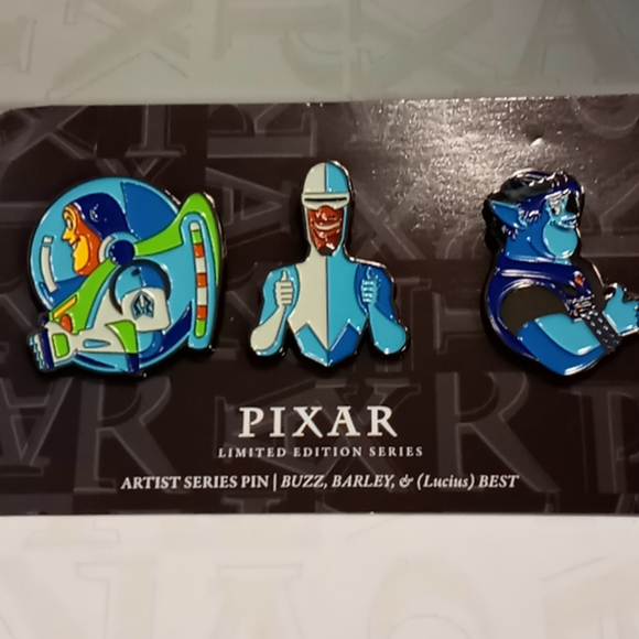 Disney Other - NIP Pixar Pin Set Limited Edition